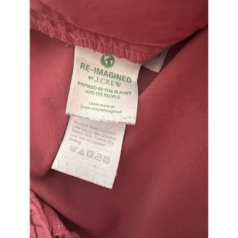 J Crew sz 18 Chino Shorts in Salmon - Women’s 5” Inseam Cotton w Stretch